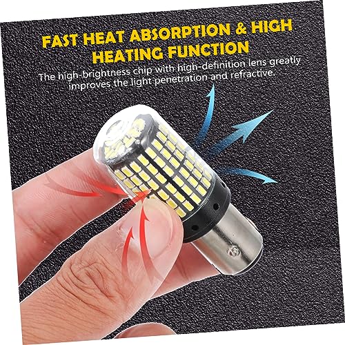 TENDYCOCO 6Pcs LED Sinal De Volta Lâmpada De Decodificação Do Carro Luz De Freio Do Carro Lâmpada LE
