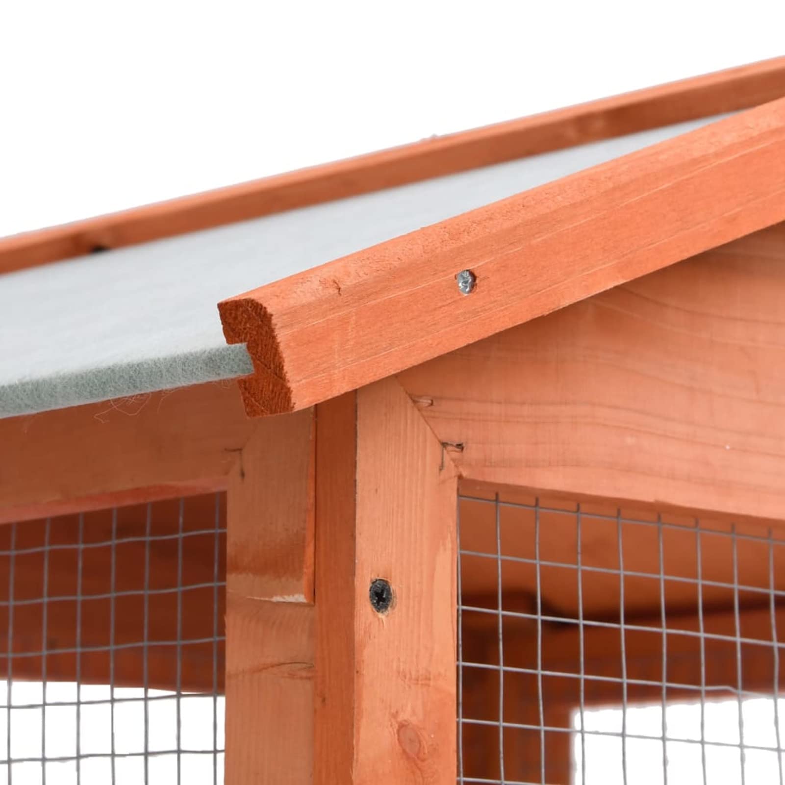 Vogelkäfig Holz Vogelkäfig Groß Vogelvoliere Käfig Vogel Vogelvoliere Innen Außen Aufzuchtkäfig Außenvoliere Käfig Vogelhaus Voliere 68x62x166 cm Massivholz Fichte