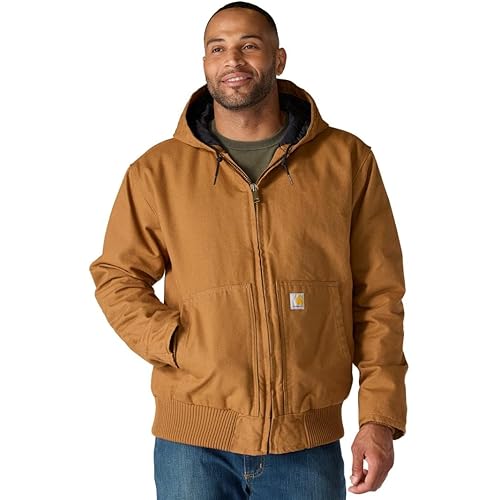 Carhartt Men's Loose Fit Washed Duck Insulated Active Jacket
