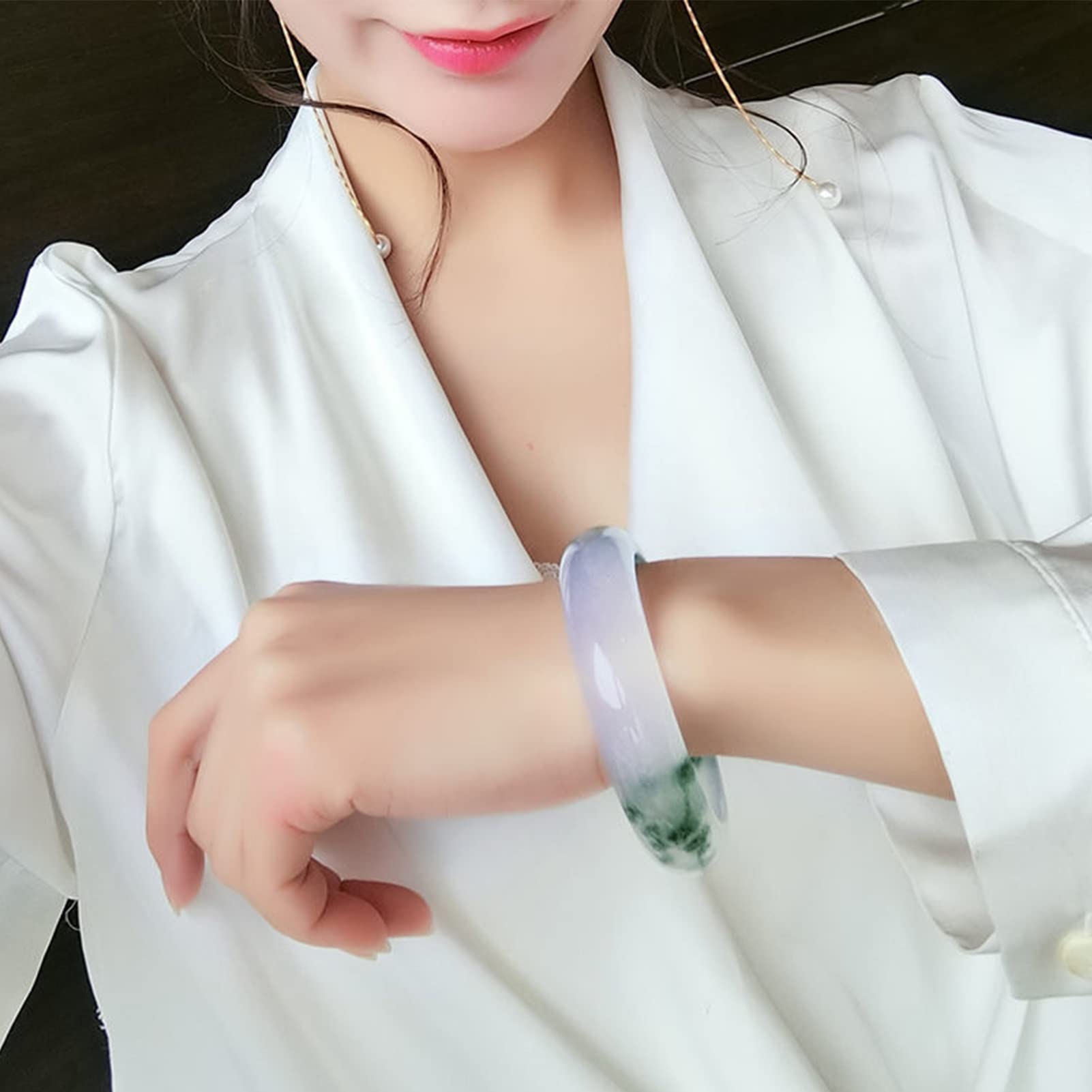 Amazon.com: Jade Bangle Bracelet for Natural Jade Jade Bracelet