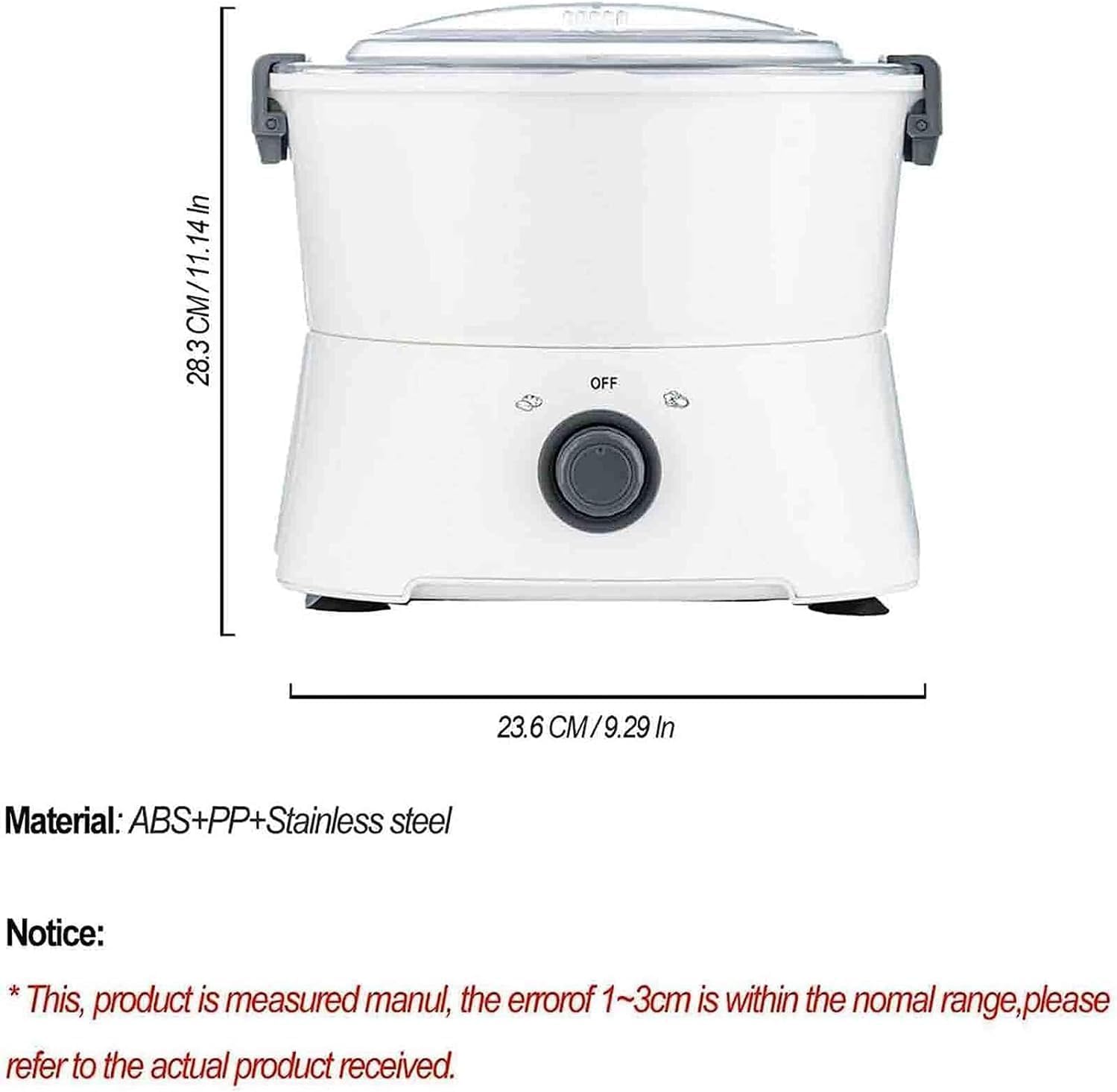Pelapatate Automatico, Pelapatate Elettrico, Pelapatate Multifunzione per Verdure, Pelapatate Completamente Automatico, Operazione One-Touch, per Cucina Domestica Ristorante