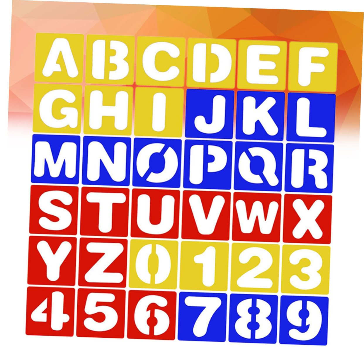 3pièces Pochoirs De Dessin Garçon Fille Modèles Alphabétiques Et Numériques Pet Outils De Graffiti Et Apprentissage Créatif Pour Projets Artistiques Et Activités Manuelles