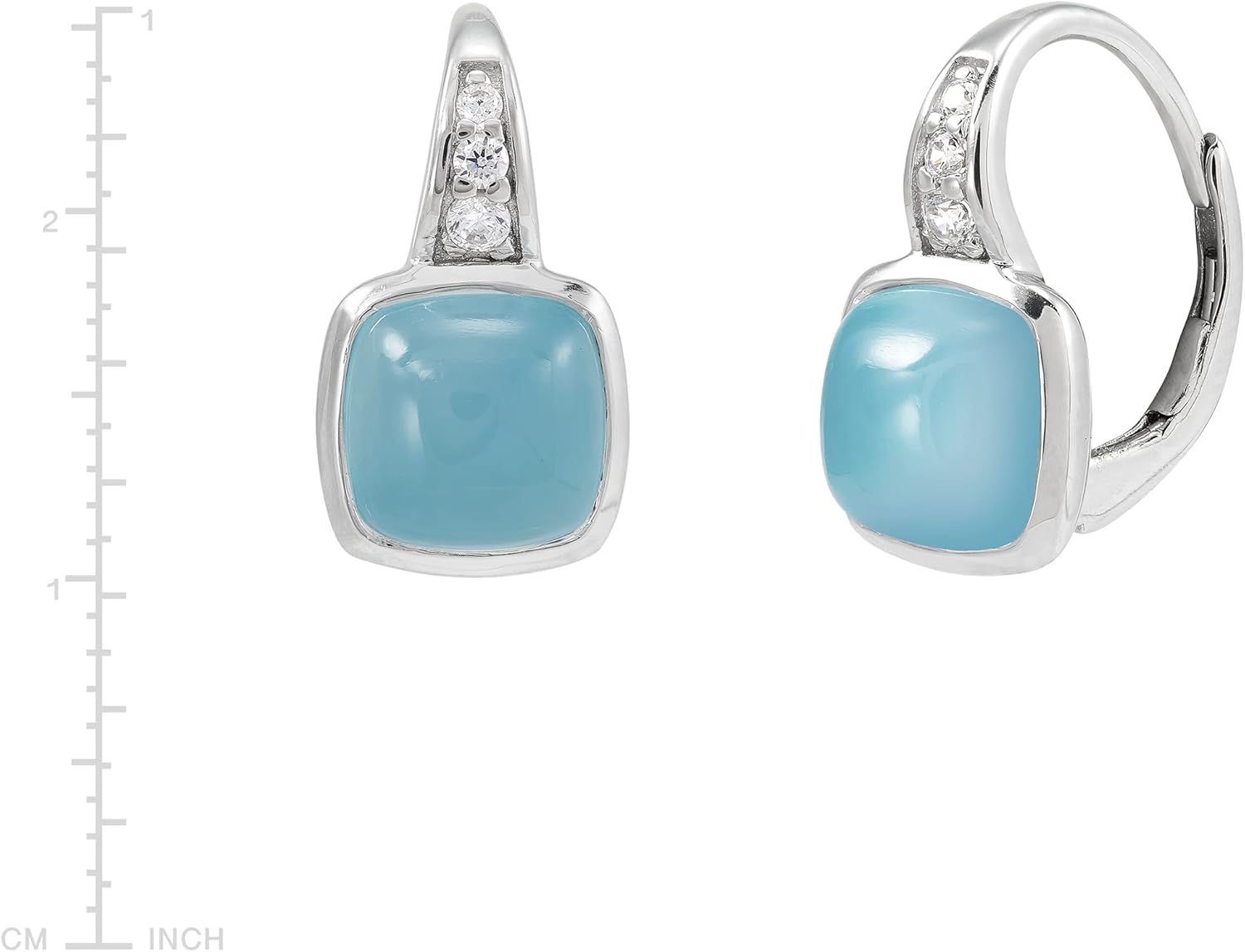 Silpada 'Double Take' Chalcedony Drop Earrings in Sterling Silver - Image 5