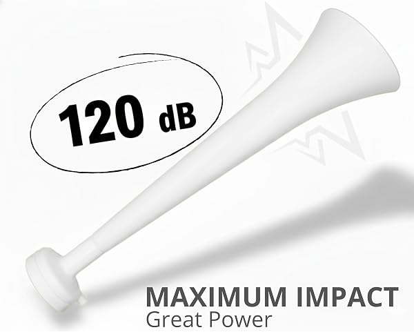 FUN FAN LINE Lot de 3 trompettes Vuvuzela colorées. Accessoires pour Les fêtes, Les piñatas et Le Sport. Détachable pour Combiner Les Couleurs du Corps et de l'embout. - 3