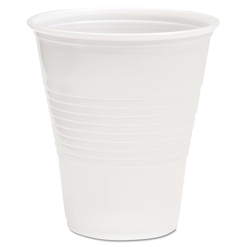 Genuine Joe Vasos de plástico translúcido para bebidas, 12 oz (paquete de 1000)