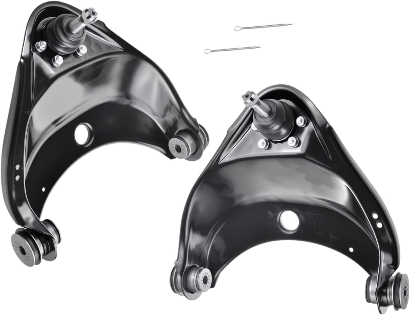 Front Upper Control Arm Fit for Chevrolet C1500 1988-1999 Chevrolet Express 1500 1996-2002 GMC C1500 1988-1999 RK620160 CK620160 RK620161 CK620161-2pcs Suspension Kit