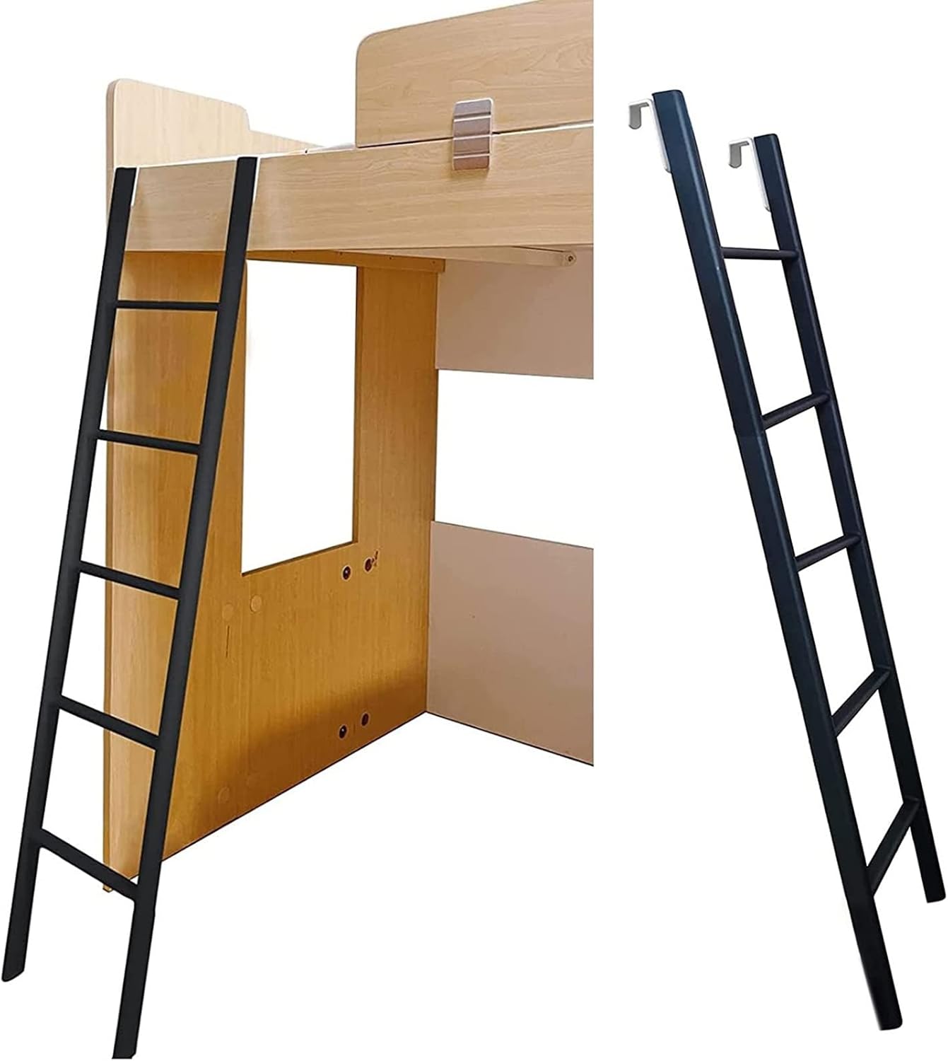 LILANAI Bunk Bed Ladder for Dorm, Safety Industrial Camper