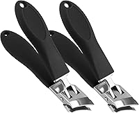 Vista 10 de Tijeras para uñas y pies para uñas encarnadas, uñas curvas, tijeras de uñas antiflexión con apertura de mandíbula ancha (2 unidades)