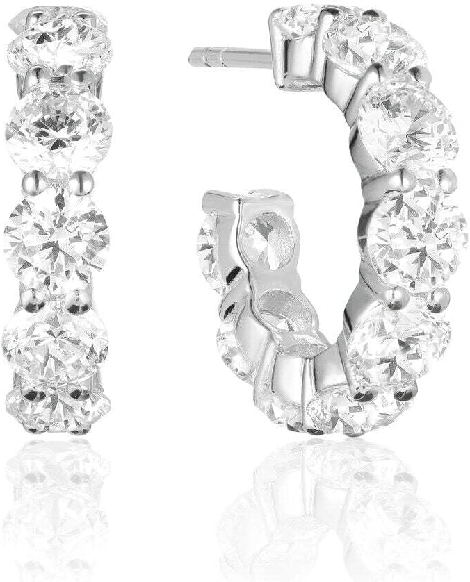 Anello Paola in Argento con Zirconi - Taglia 59mm