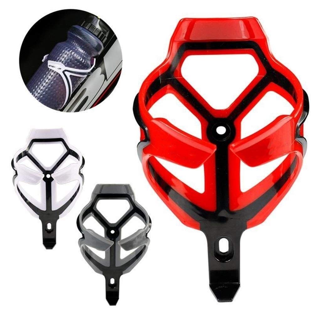 Adapter do koszyka na bidon Włókno węglowe Rowerowy uchwyt na bidon Aluminium Rower Rower Kolarstwo MTB Koszyk na bidon Uchwyt na stojak na napoje Akcesoria rowerowe (szary)