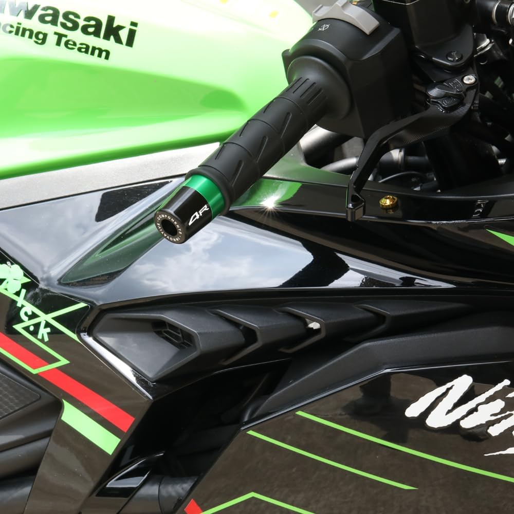 Motorcycle Handlebar Ends Fit for ZX4R -2024 2025 All Year Grips Handle Bar Cap End Plugs 2023 ZX4R Accessories 2024 ZX4R Accessories 2025 ZX4R Accessories 2023