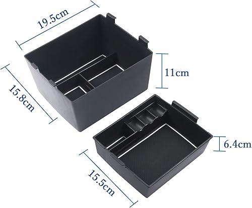 Miniatura 7 de Organizador de consola central Maverick 2022 2023 2024 para Ford Maverick (XLXLTLariat), bandeja de consola Maverick 2024 2022 2023 Maverick