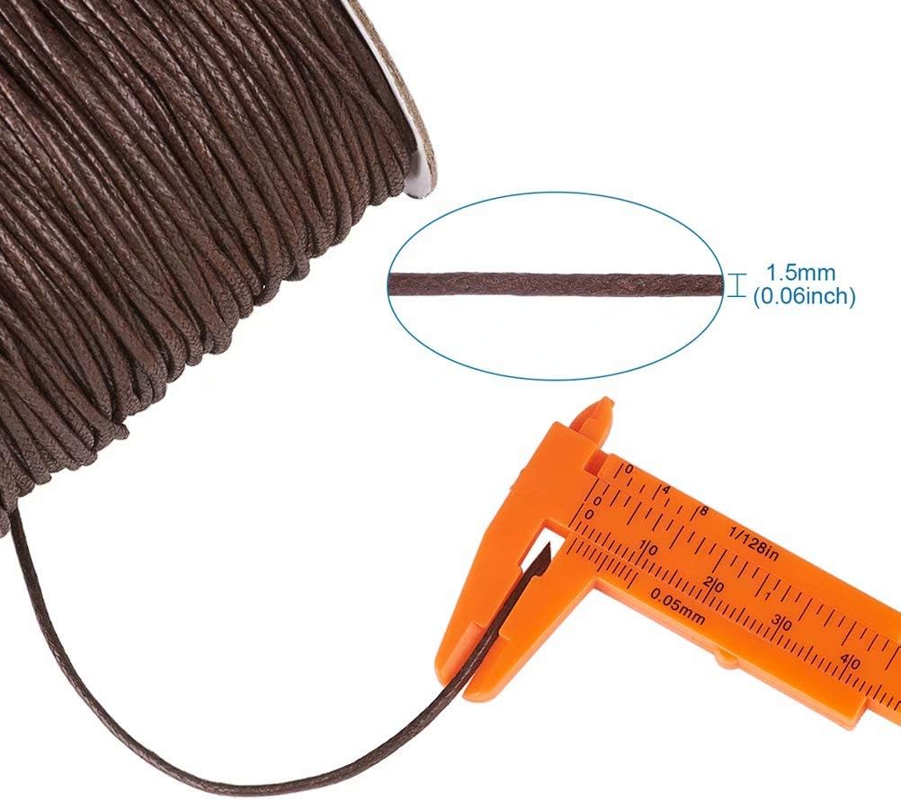 感謝価格 約91m 巻 太さ1 5mm 蝋引き糸 ロウ引き糸 綿紐 ワックスコード 手縫い 丸紐 糸 レザークラフト アクセサリーパーツ ジュエリー用 Diy ハンドメイド 手芸材料 手作り素材 ブラウン Vilajapai Com Br
