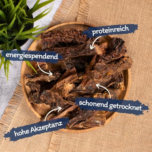 Lyra Pet® 5 kg Rindereuter 5000 g Euter getrocknet Kausnack Hund in 30 L Tonne