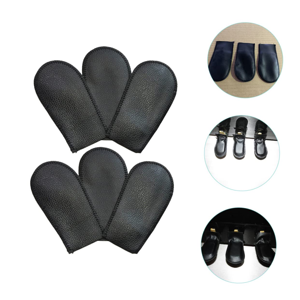 6pcs Piano Pedal Protective Covers Foot Pad Sleeves Protects Pedals from Scratches Dust Piano Accessories - Image 4