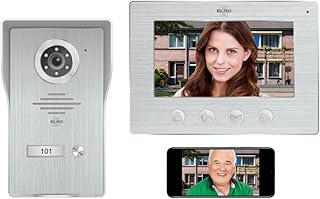 ELRO DV4000IP WiFi IP Video Türintercom │ 1080P Full HD Kamera mit Nachtsicht │ 4-Drahtkabel │ 16 Klingeltöne