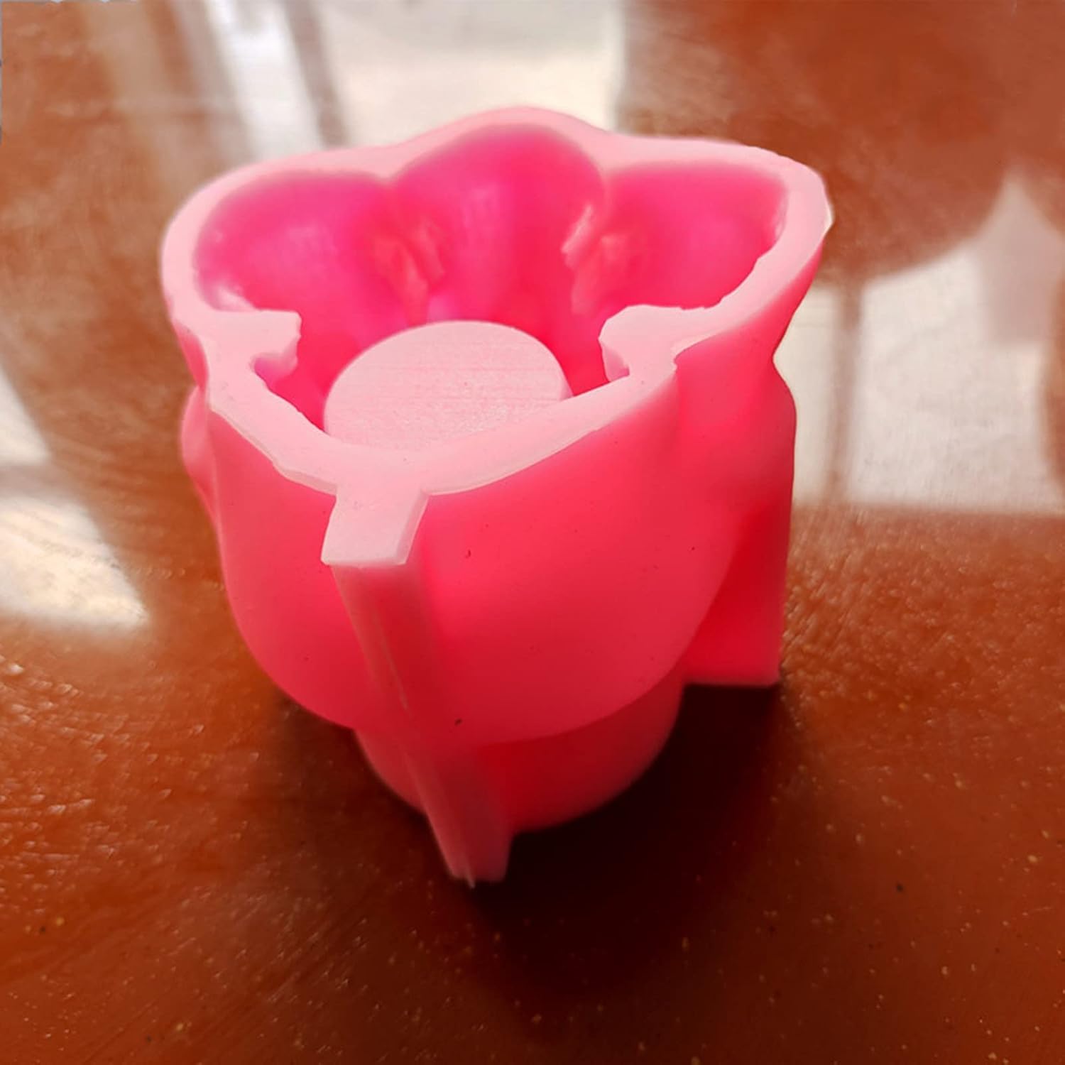 Overlapping Skull Succulent Flower Pot Silicone Mold Concrete Planter Vase Cement Mold Plaster Epoxy Resin Pen Brush/Candle Holder Mold Polymer Clay Mould