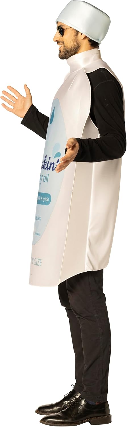 Halloween Costumes, Baby Oil Bottle Costume, Women and Men, Adult One Size image 4