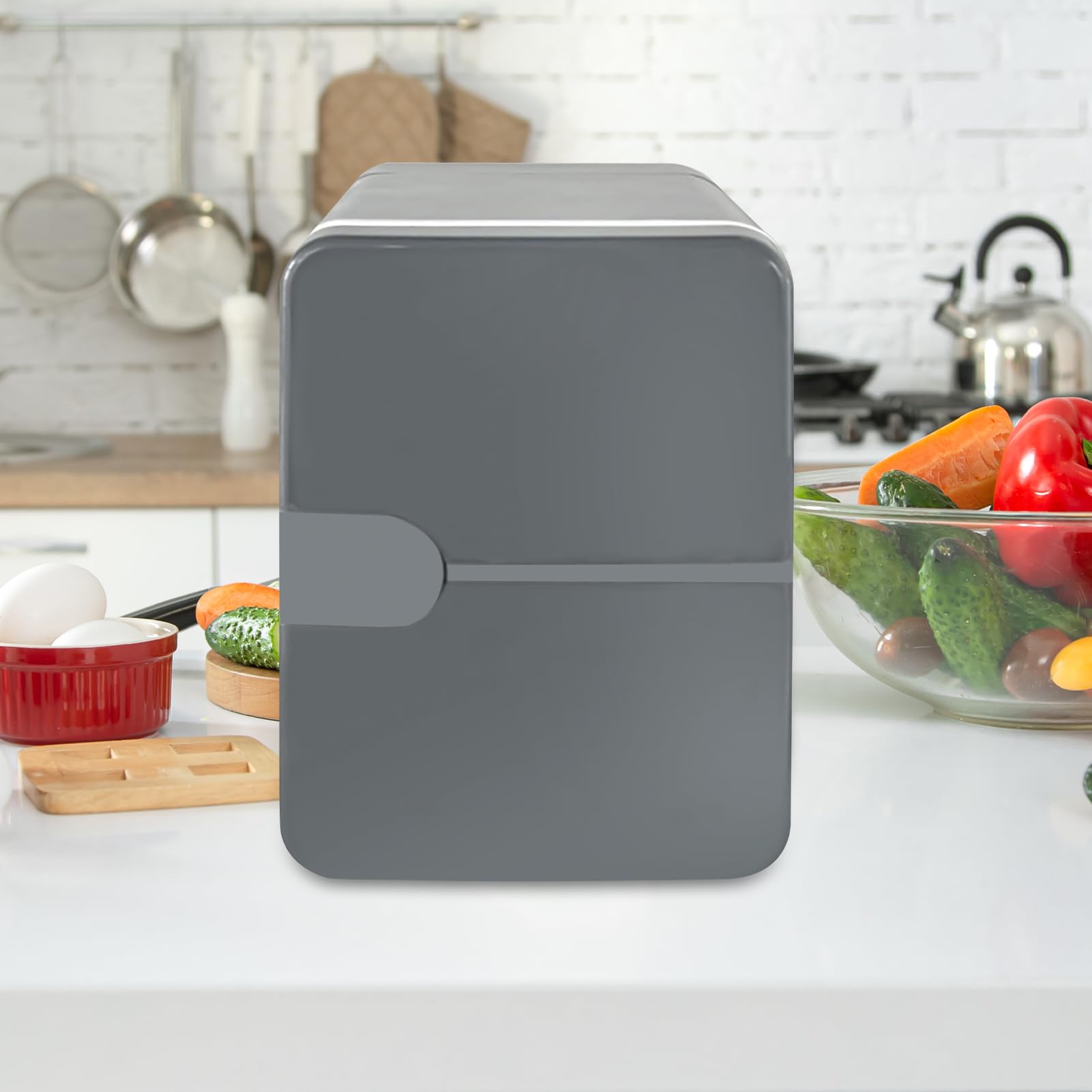 Generico Frigo portatile auto,Frigorifero portatile auto,Congelatore auto | a doppio uso da 6 litri | Frigo auto 12V DC 220V AC, dispositivo di raffreddamento portatile da viaggio auto be