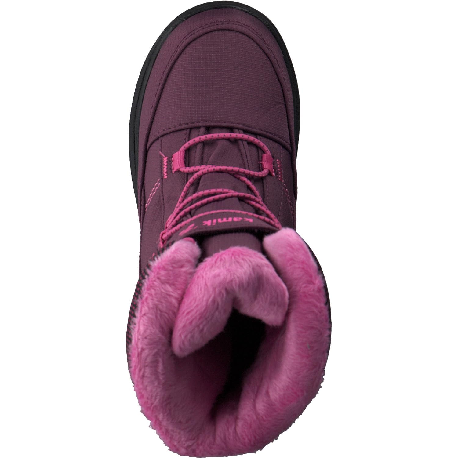 Kamik Southpole4 Kinder Schneestiefel Stance - Wasserdichte Winterstiefel Warm gefüttert - Jungen und Mädchen Stiefel - Perfekt für den Kinderfuß magenta EU32