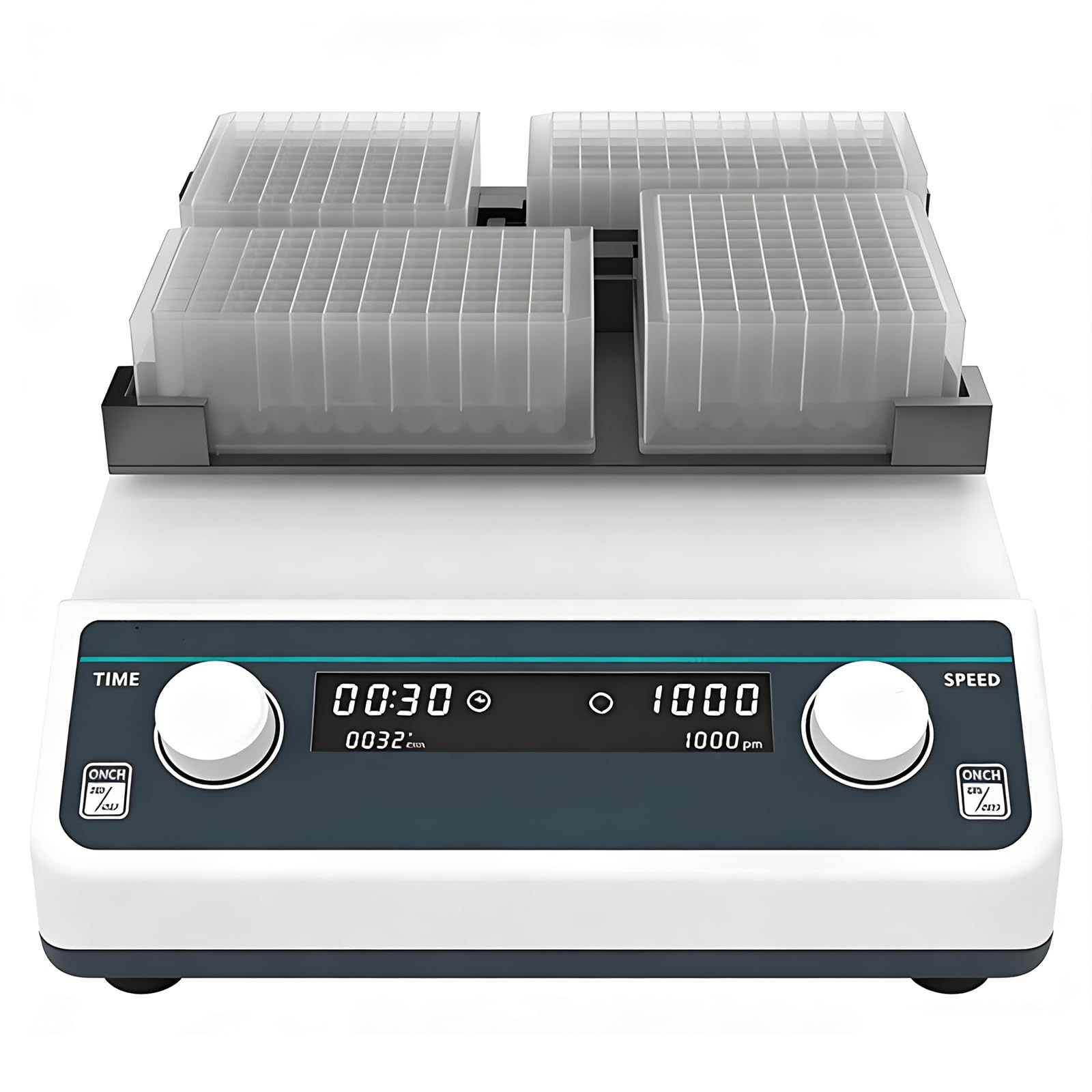 VM600-D głęboka miska mieszadła do mikropłyt, laboratoryjny oscylator do mikropłytek Elisa, wielofunkcyjny mikser Vortex 500-1200 RPM