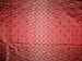Tela brocada de seda color rojo indio 44" -