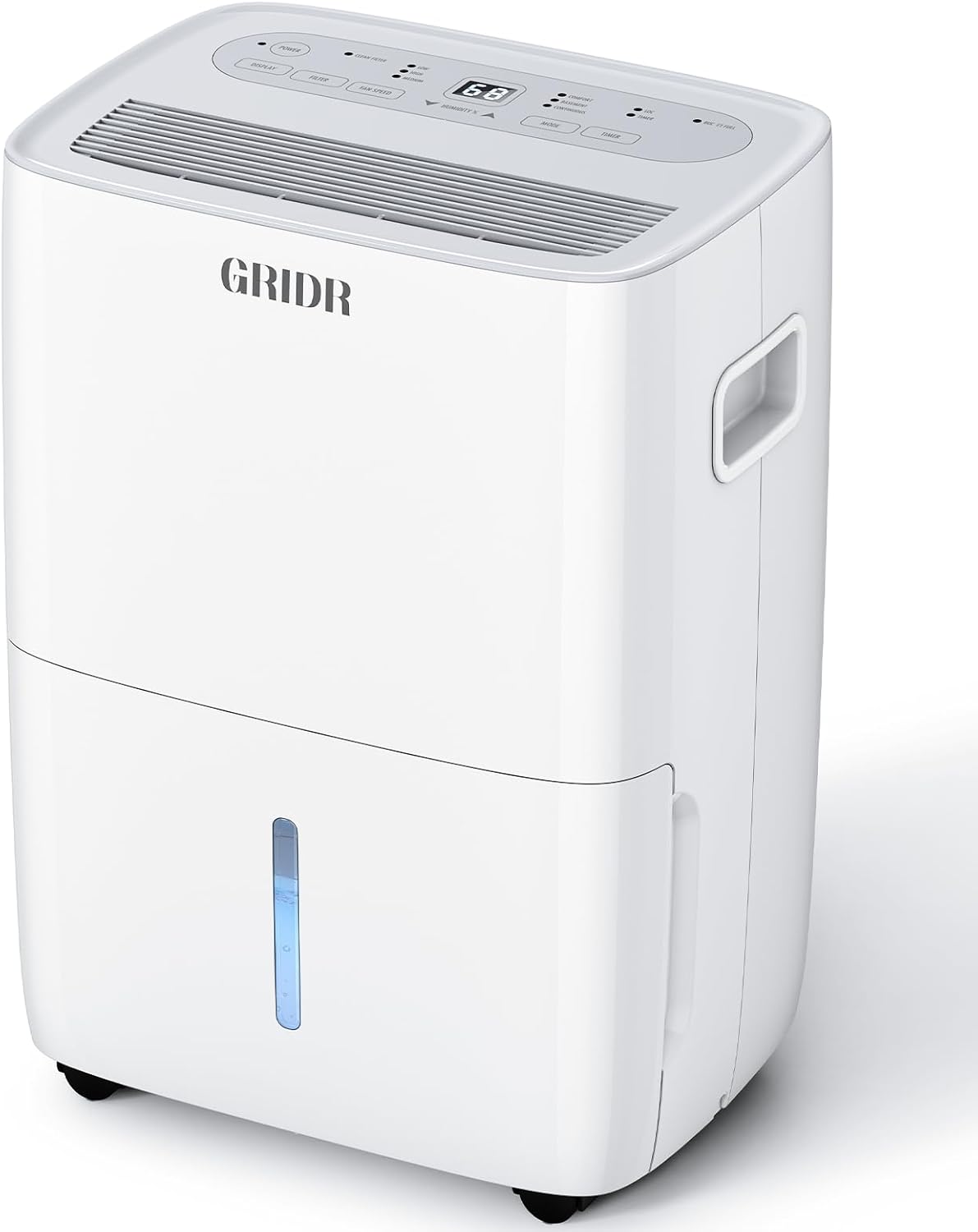 2500 Sq.Ft Energy Star Dehumidifier for Basement, Max 42 Pint/D, 5.5L Water Tank, Dehumidifiers for Home Large Room Bedroom Bathroom with Drain Hose, Intelligent Humidistat, Auto Defrost, 24H Timer product image