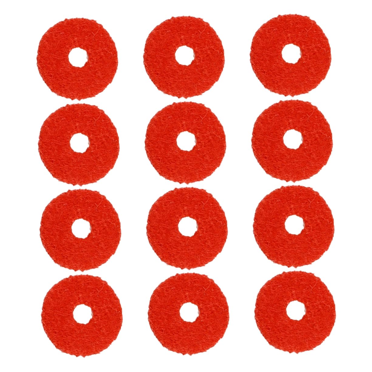 Levemolo Piano Tuning Tuner 90pcs Felt Piano Washers Small Ring Red High Australian Fleece Material
