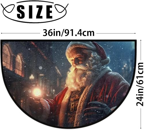 Miniatura 93 de Pardick Money - Tapete semicircular de billete de 100 dólares, antideslizante, duradero, lavable, para sala de estar, dormitorio