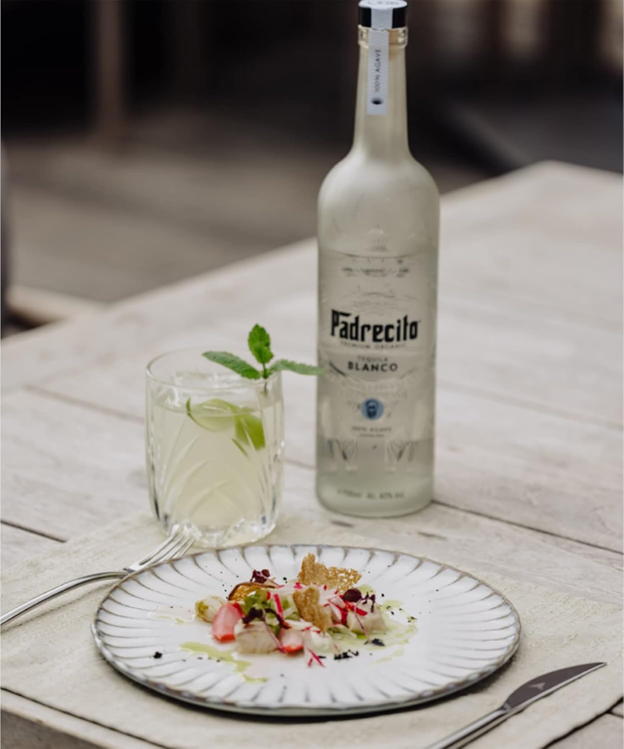 Padrecito Padre azul Bio Tequila Blanco 100% Agave 40% vol. 0.7 l