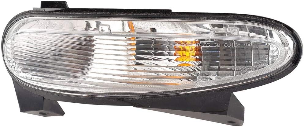 CarLights360: For Buick LaCrosse Turn Signal/Parking Light Assembly 2005 2006 2007 2008 2009 Driver Side w/Bulbs DOT Certified For GM2520191 | 10333735