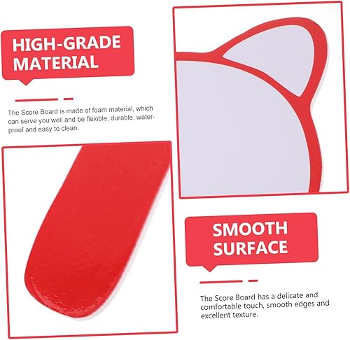 Miniatura 6 de Pizarra blanca de mano, 3 unidades, pizarras blancas regrabables para mini pizarras blancas borrables, borrado en seco, pizarra de borrado en seco,