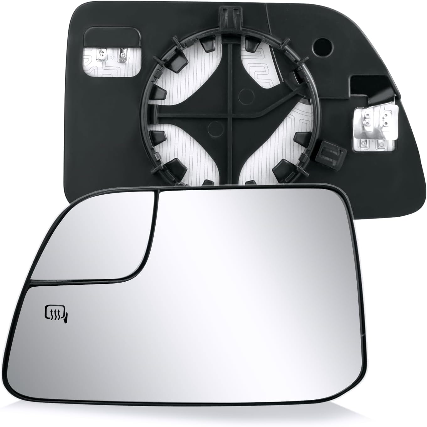 Driver Left Side Mirror Fit For Ford Edge 2011 2012 2013 2014 Heated Power Adjustable OEM Fit (Left Side, No Blind Spot) Replace CT4Z17K707F, FO1324214