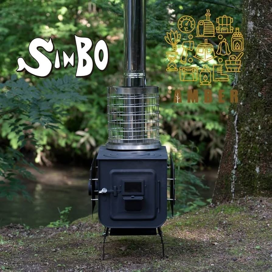 AMBER サウナテント totonoi2 テント ストーブ付き アウトドア用 AMBER テント型サウナ totonoi2 薪ストーブ Aー41 2点セット