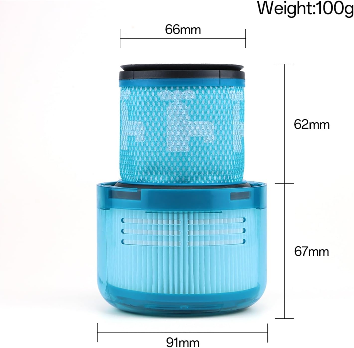 Vacuum Cleaner Filter, Compatibie For Dyson V11 V15 SV14, Cartridge Replacement Spare Parts(2pcs)