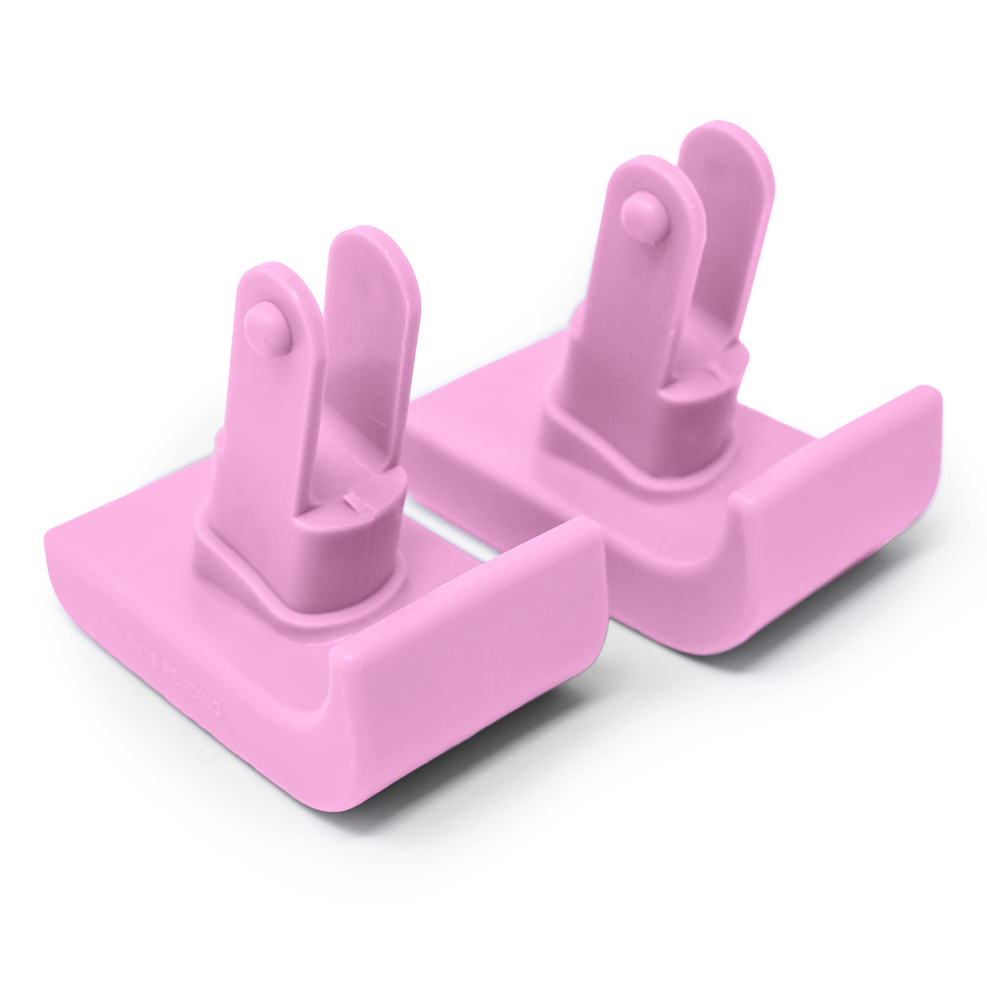 Top GlidesClick & Go' Ski Glides for Stander EZ Fold-N-Go Travel Walker and Able Life Space Saver Walker (Pink)