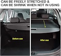 Vista 133 de Powerty Cubierta de Carga para Accesorios Kia Sportage 2023-2025 2026, Textura de Lona Cubierta Retráctil para Maletero Trasero de Carga de Equipaje