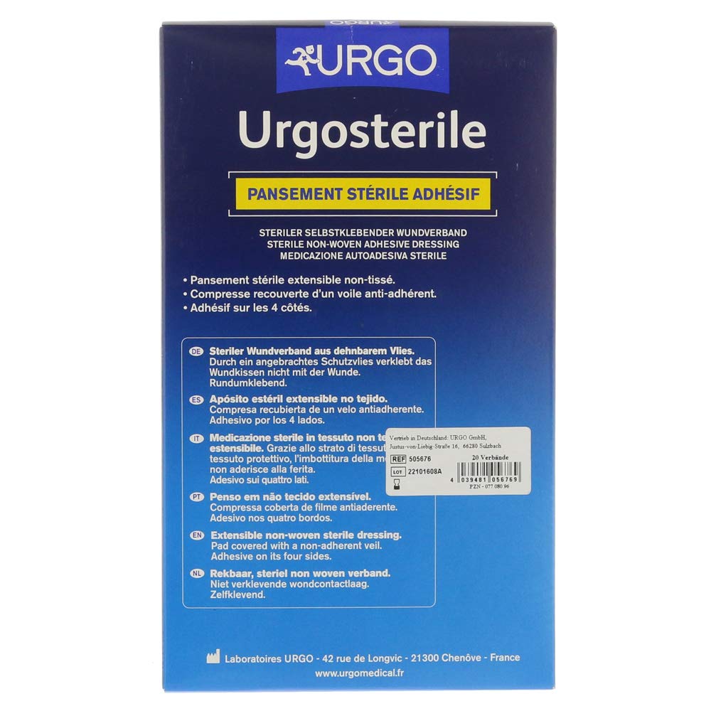 Urgosterile - Garza sterile 200 X 90 mm 20 pezzi