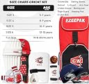 CW Player Choice Kashmir Willow Cricket Kit Full Size Cricket Kit for Men Without Bat Adult Cricket Training & Match Quality Kit with Backpack Leather Ball Cricket Accessories gallery image