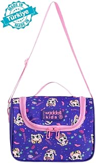 Waddell Kedi Desenli Termal Beslenme Çantası, Çok Renkli, Kız Çocuk