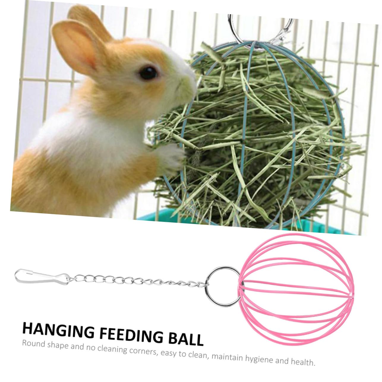 BESPORTBLE 12stücke Teiliges Hamster-futterball-spielzeugset Hängendes Futterspielzeug Für Kleintiere Für Hamster Zwerghamster Und Andere Nager Zufällige Farben
