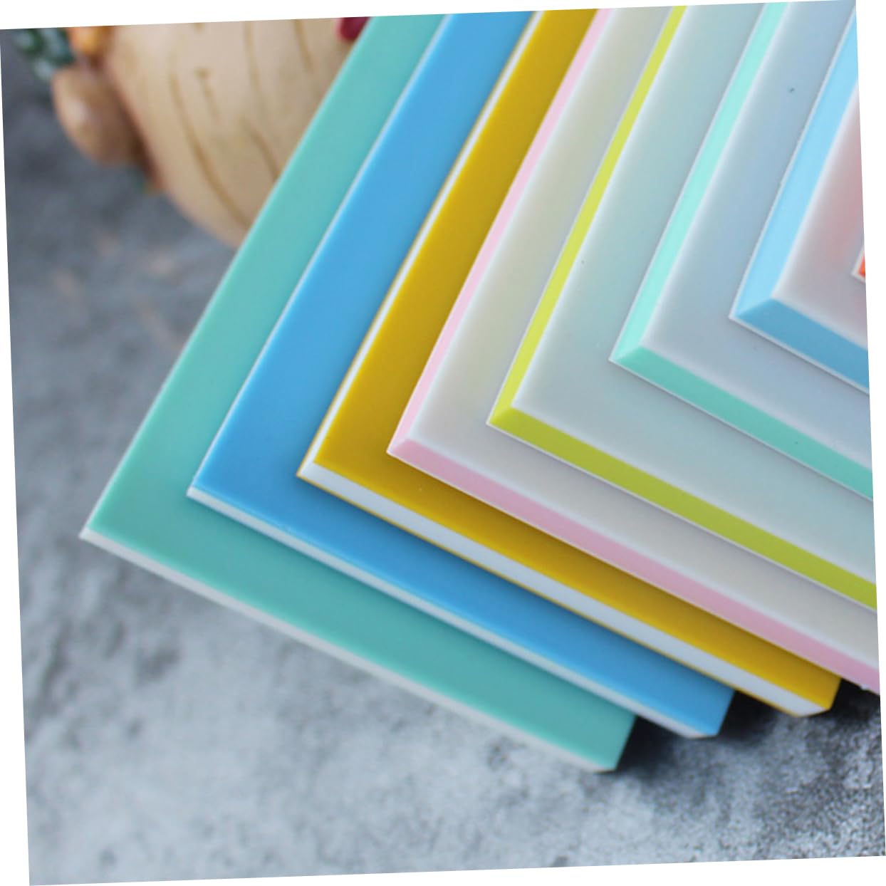 Gogogmee Professional Hand Carved Rubber Stamps Set of 10 for DIY Invitations Cards Scrapbooking Random