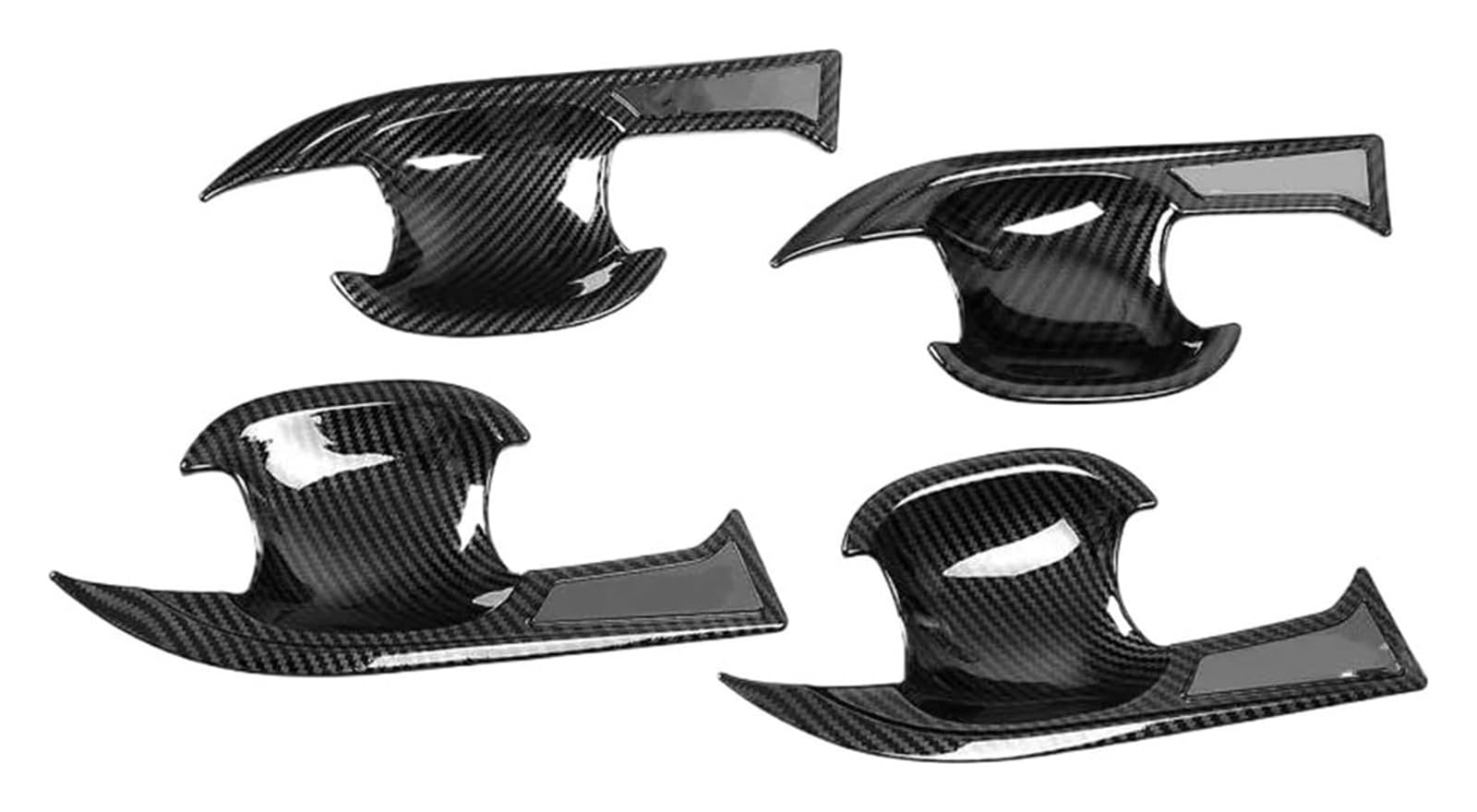 Qwqthgs One Color Car Exterior Door Handle Cap For Toyota For Rav4 For Refit 2020 2021 Exterior Car Door Handle Bowl Stickers Cover Trim(Door Wrist 4Pcs)