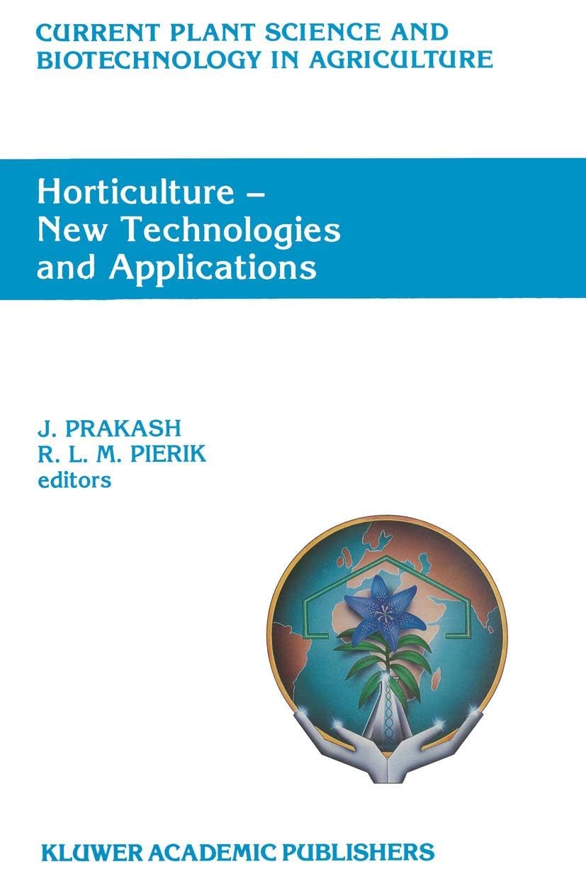 Buy Horticulture — New Technologies and Applications — BookShops.in