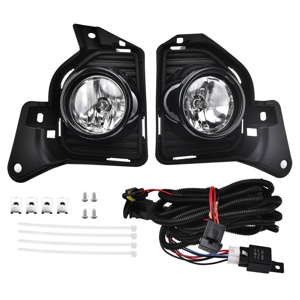 Luces Antiniebla Luz Niebla Para TOYOTA Para HIACE Para COMMUTER 2014 2015 2016 Luces Diurnas LED DRL Conjunto Faros Antiniebla Cables Interruptor Señal Giro