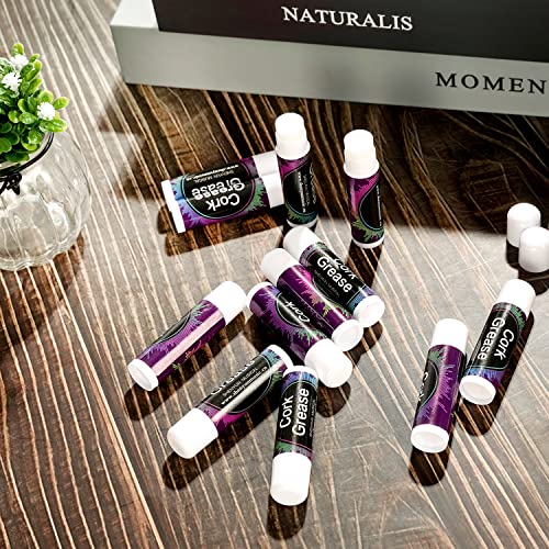 12 Pieces Cork Grease for Clarinet Flute Grease Saxophone Grease Woodwind Accessories Care Products (Box of 12)