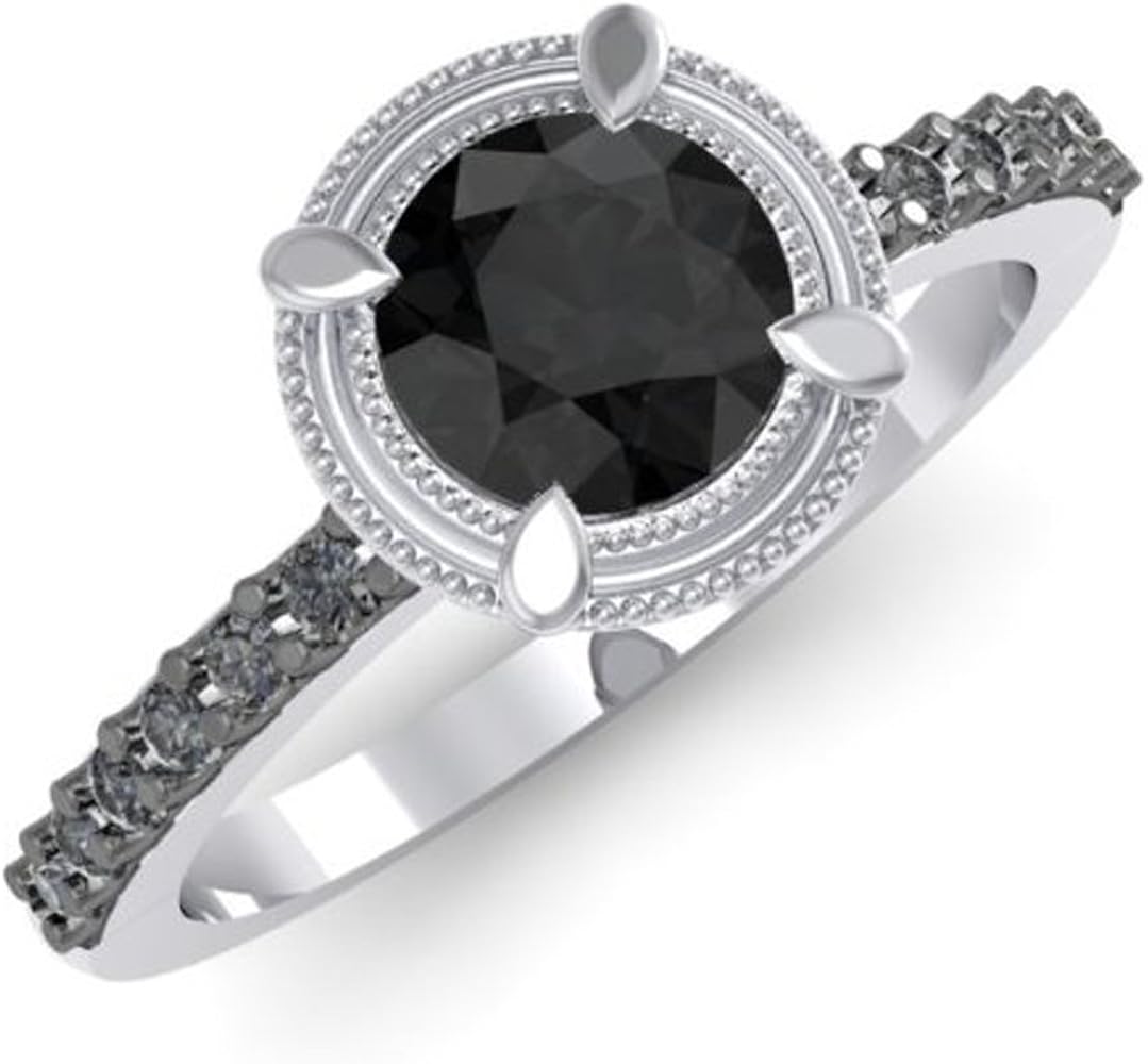 Dazzlingrock Collection 1.15 Carat (ctw) Sterling Silver