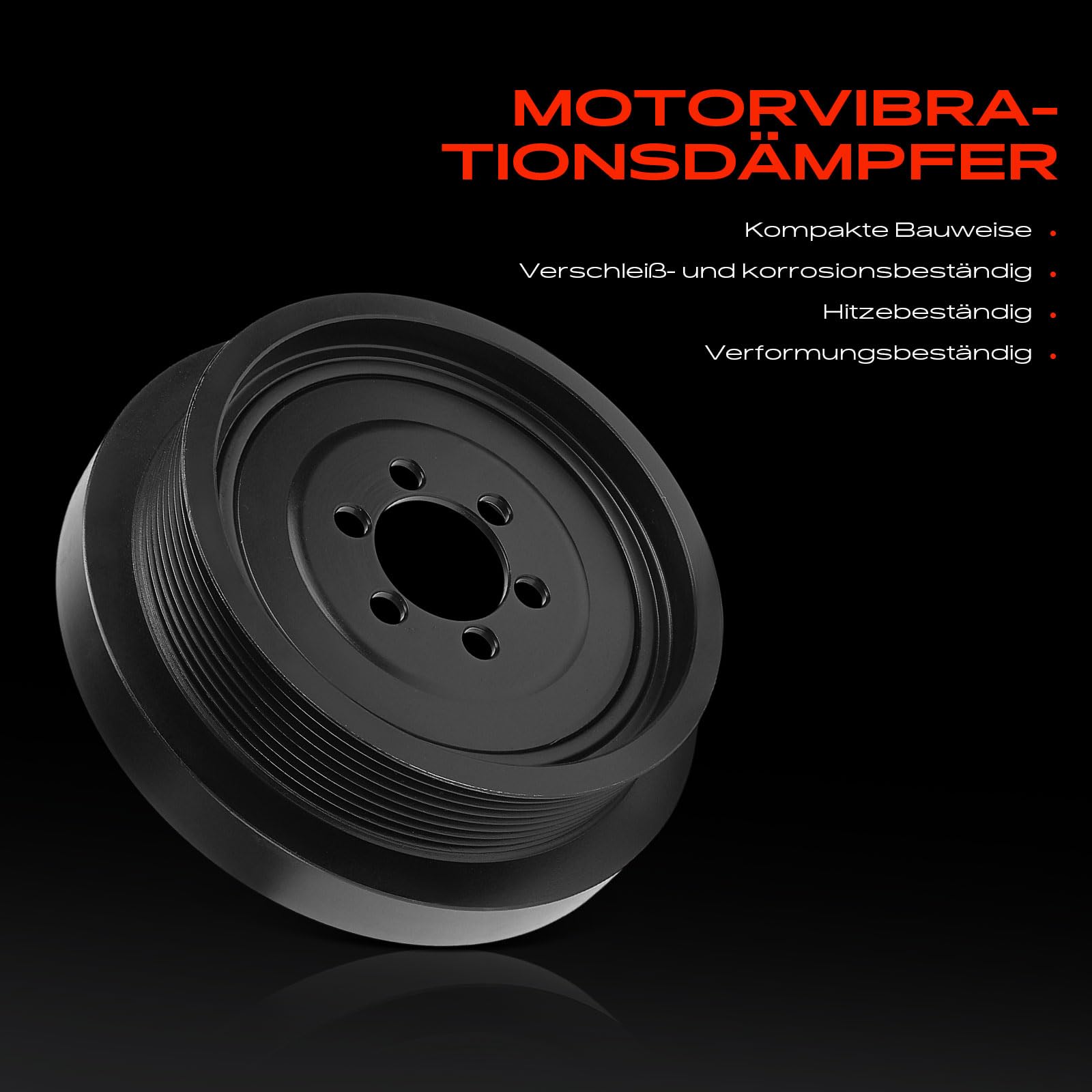 Frankberg Riemenscheibe Kurbelwelle Benzin Kompatibel mit 5er F10 523i 5er F10 528i 5er Touring F11 523i 5er F10 530i 5er Touring F11 528i Replace# 11237580391,08.11.056