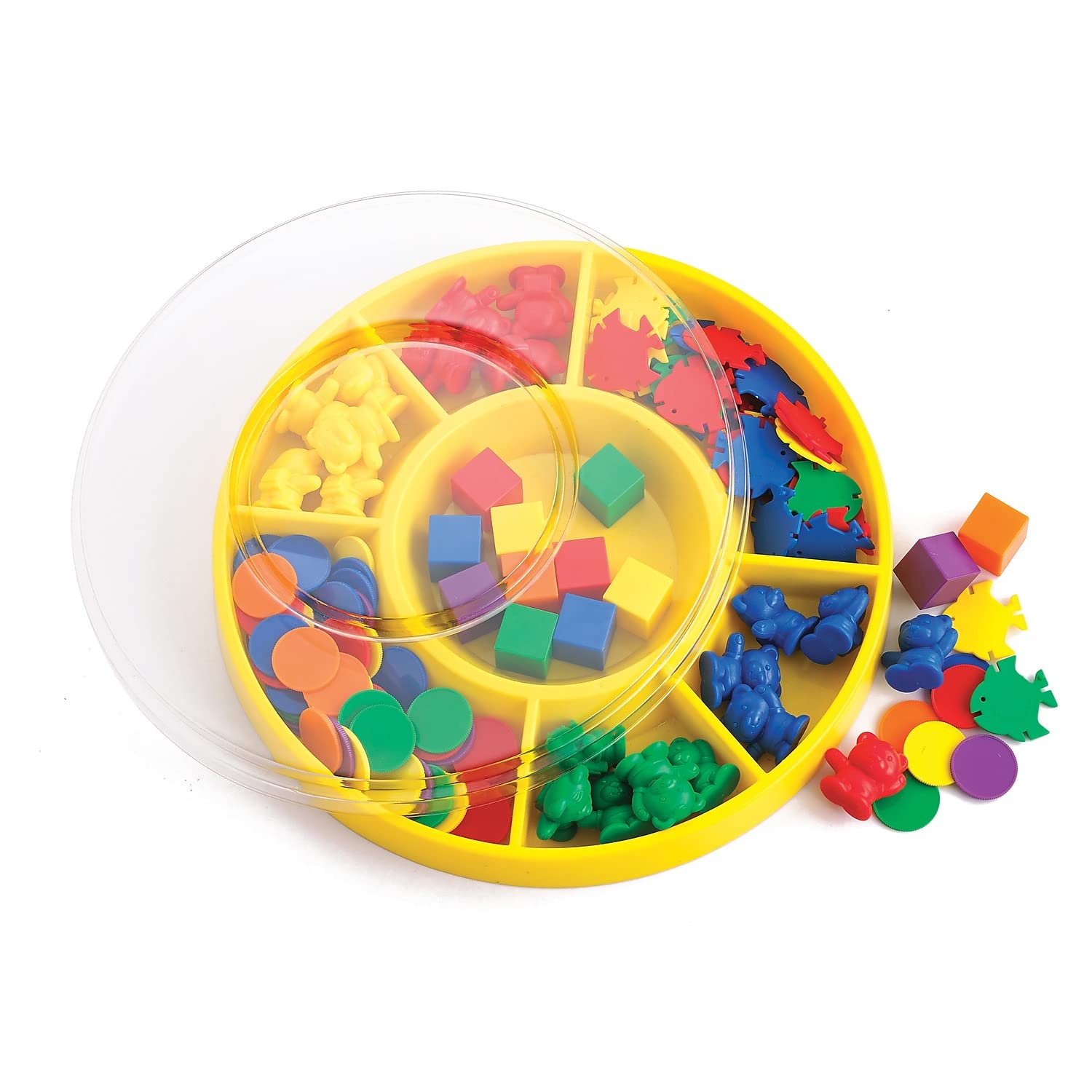 edxeducation First Sorting Set - 132 Pieces - 18M+ - Safe for Young Children - Learn Early Math, Colors and Sorting