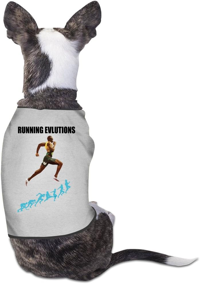 MMA NIJS CO Sport Running Evlutions Cute Pet Clothes 100% Polyester Fiber Large